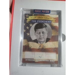 POTP JFK Historical relic Collectible signature